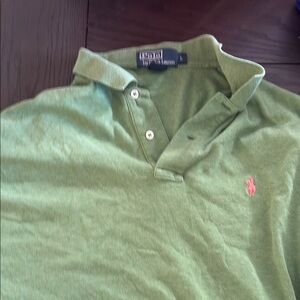 Polo by Ralph Lauren Green and Pink Polos Classic Style